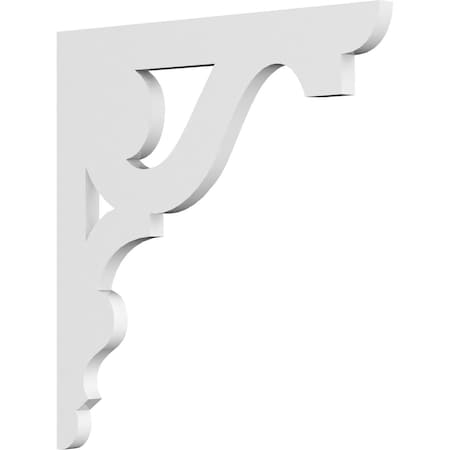 Robin Architectural Grade PVC Bracket, 5/8W X 14D X 14H